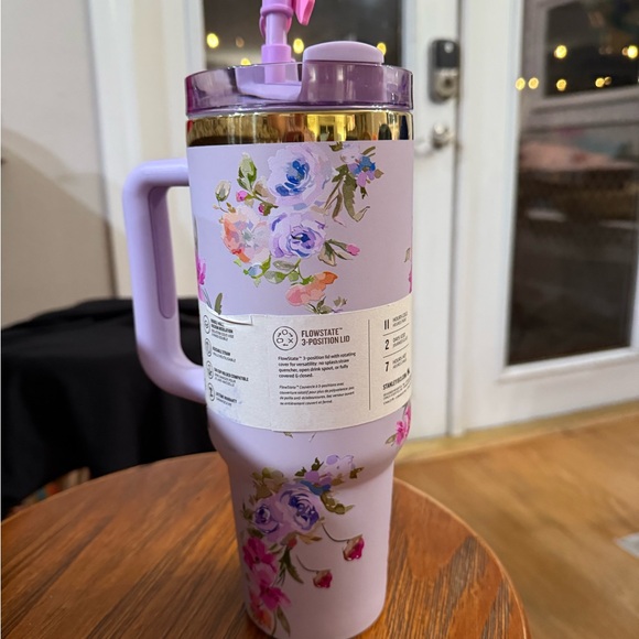 Stanley X LoveShackFancy Lavender Quencher 40z Tumbler - Picture 2 of 5